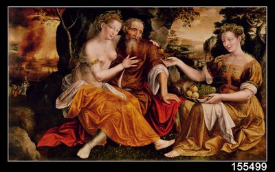 Lot and His Daughters by Jan Massys or Metsys